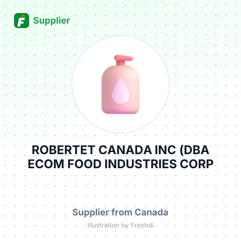 ROBERTET CANADA INC (DBA ECOM FOOD INDUSTRIES CORP – summary card, no photo uploaded yet