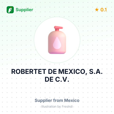 ROBERTET DE MEXICO, S.A. DE C.V. – summary card, no photo uploaded yet