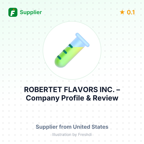 ROBERTET FLAVORS, INC. – summary card, no photo uploaded yet