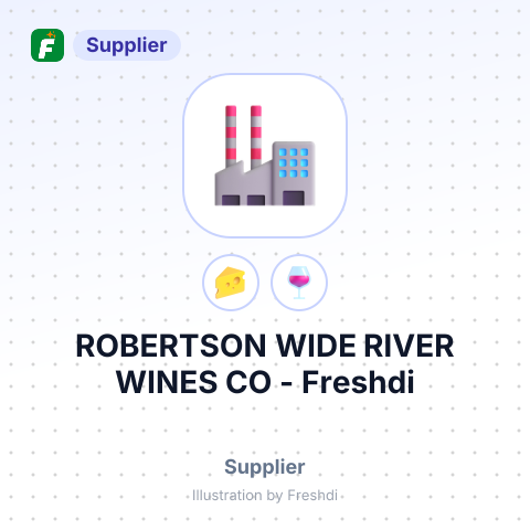 ROBERTSON WIDE RIVER WINES CO – summary card, no photo uploaded yet