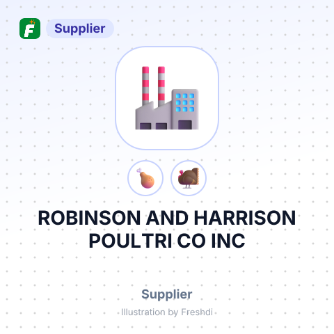 ROBINSON AND HARRISON POULTRI CO INC – summary card, no photo uploaded yet