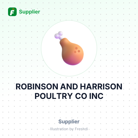 ROBINSON AND HARRISON POULTRY CO INC – summary card, no photo uploaded yet
