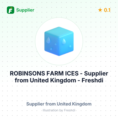ROBINSONS FARM ICES – summary card, no photo uploaded yet