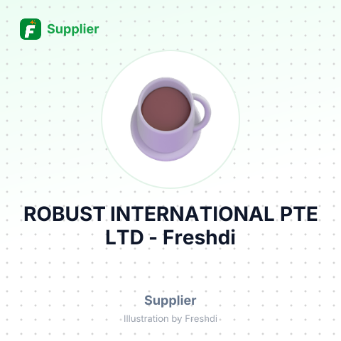 ROBUST INTERNATIONAL PTE LTD – summary card, no photo uploaded yet