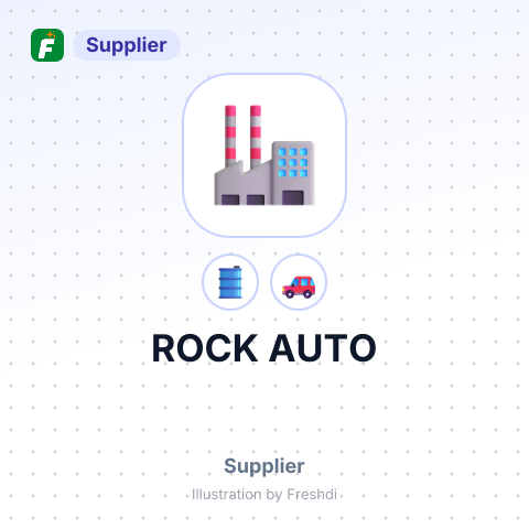 ROCK AUTO – summary card, no photo uploaded yet