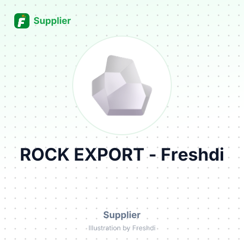 ROCK EXPORT – summary card, no photo uploaded yet