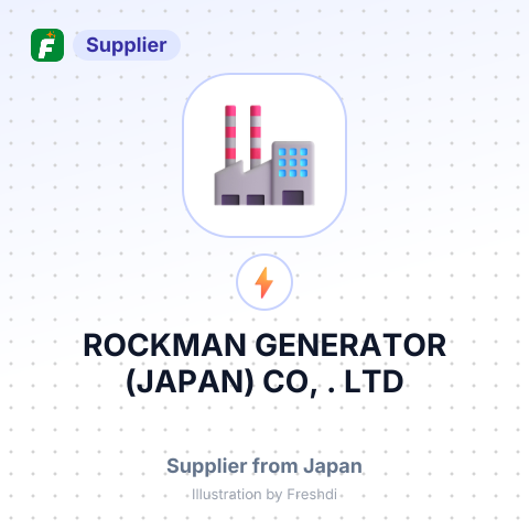ROCKMAN GENERATOR (JAPAN) CO, . LTD – summary card, no photo uploaded yet
