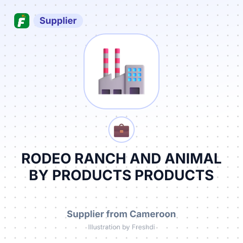 RODEO RANCH AND ANIMAL BY PRODUCTS PRODUCTS – summary card, no photo uploaded yet
