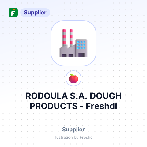 RODOULA S.A. DOUGH PRODUCTS – summary card, no photo uploaded yet