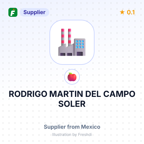 RODRIGO MARTIN DEL CAMPO SOLER – summary card, no photo uploaded yet