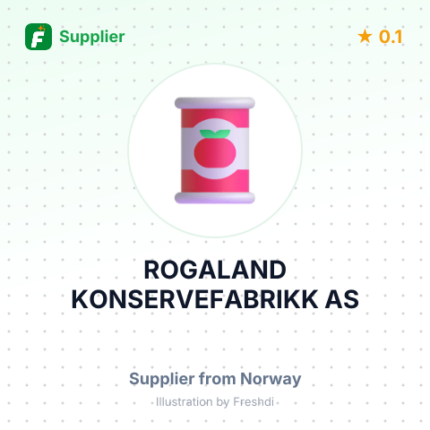ROGALAND KONSERVEFABRIKK AS – summary card, no photo uploaded yet
