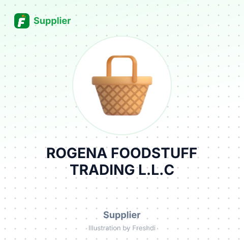 ROGENA FOODSTUFF TRADING L.L.C – summary card, no photo uploaded yet