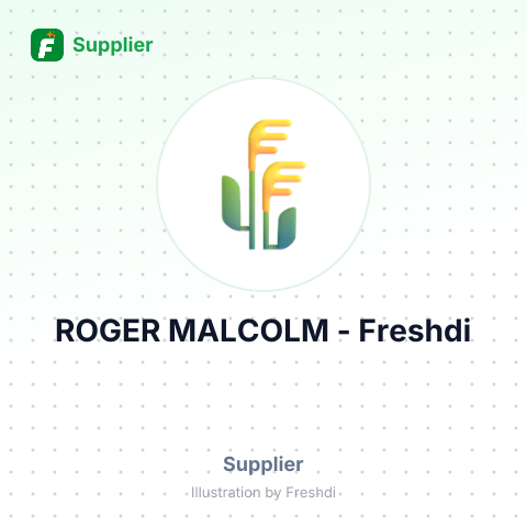 ROGER MALCOLM – summary card, no photo uploaded yet