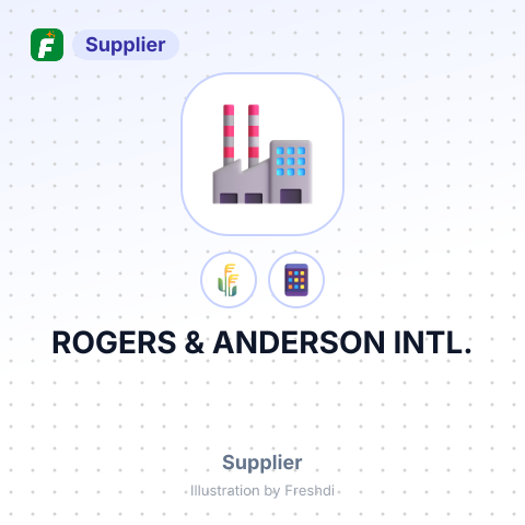 ROGERS & ANDERSON INTL. – summary card, no photo uploaded yet