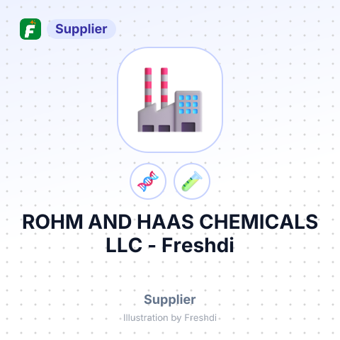 ROHM AND HAAS CHEMICALS LLC – summary card, no photo uploaded yet