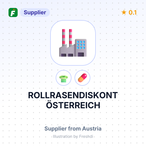 ROLLRASENDISKONT ÖSTERREICH – summary card, no photo uploaded yet