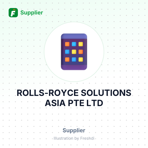 ROLLS-ROYCE SOLUTIONS ASIA PTE LTD – summary card, no photo uploaded yet