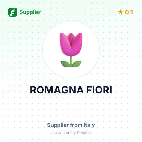 ROMAGNA FIORI – summary card, no photo uploaded yet