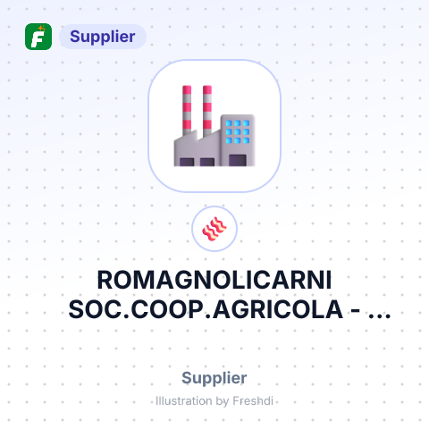 ROMAGNOLICARNI SOC.COOP.AGRICOLA – summary card, no photo uploaded yet
