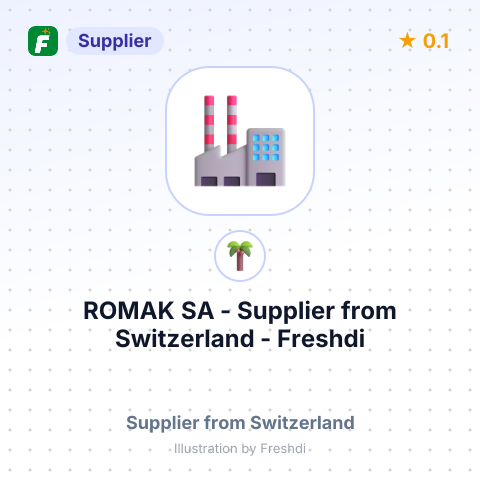 ROMAK SA – summary card, no photo uploaded yet