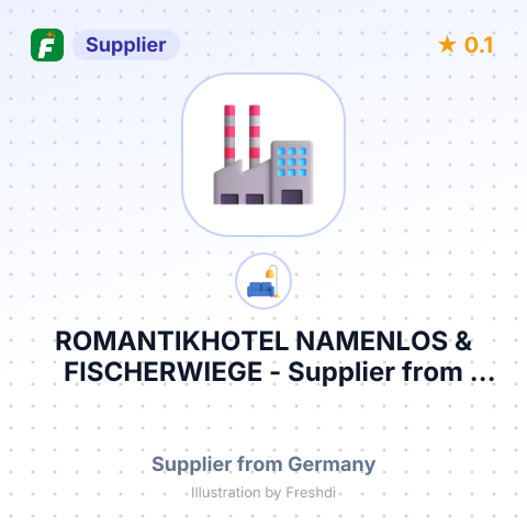 ROMANTIKHOTEL NAMENLOS & FISCHERWIEGE – summary card, no photo uploaded yet