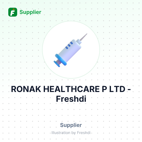 RONAK HEALTHCARE P LTD – summary card, no photo uploaded yet
