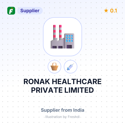 RONAK HEALTHCARE PRIVATE LIMITED – summary card, no photo uploaded yet