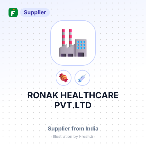 RONAK HEALTHCARE PVT.LTD – summary card, no photo uploaded yet