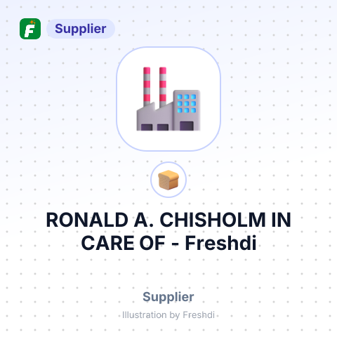 RONALD A. CHISHOLM IN CARE OF – summary card, no photo uploaded yet