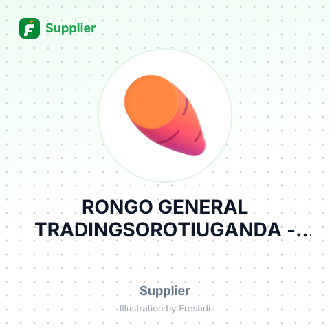 RONGO GENERAL TRADINGSOROTIUGANDA – summary card, no photo uploaded yet