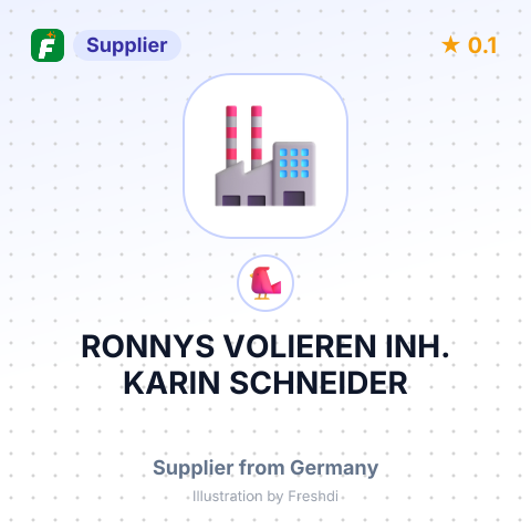 RONNYS VOLIEREN INH. KARIN SCHNEIDER – summary card, no photo uploaded yet