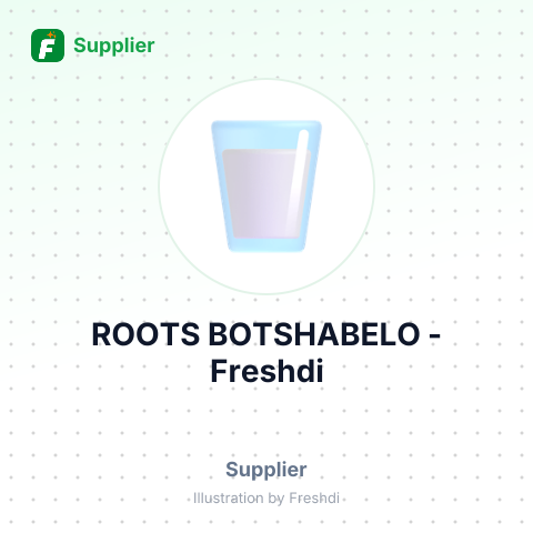ROOTS BOTSHABELO – summary card, no photo uploaded yet