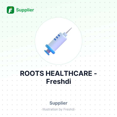 ROOTS HEALTHCARE – summary card, no photo uploaded yet