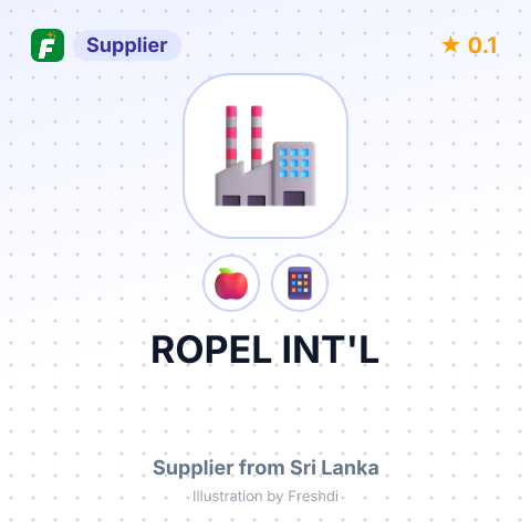 ROPEL INT'L  – summary card, no photo uploaded yet
