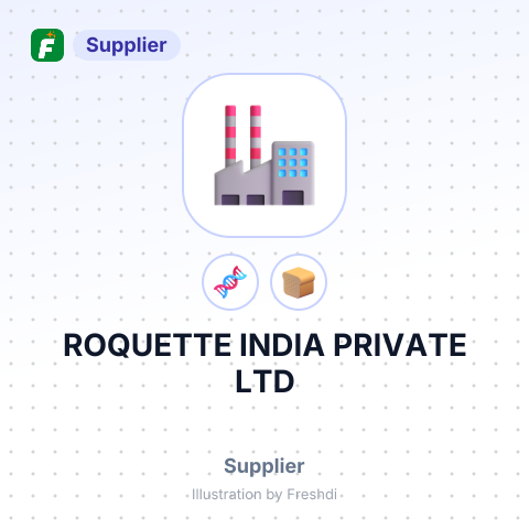 ROQUETTE INDIA PRIVATE LTD – summary card, no photo uploaded yet