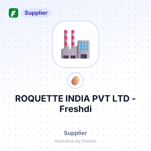 ROQUETTE INDIA PVT LTD – summary card, no photo uploaded yet