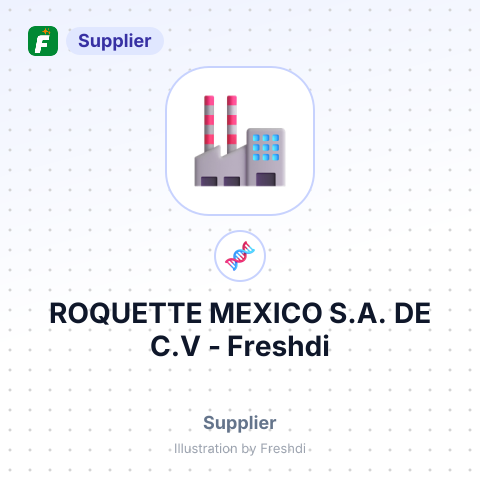 ROQUETTE MEXICO S.A. DE C.V – summary card, no photo uploaded yet