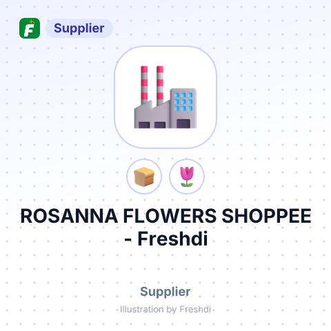 ROSANNA FLOWERS SHOPPEE – summary card, no photo uploaded yet
