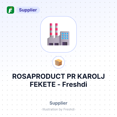 ROSAPRODUCT PR KAROLJ FEKETE – summary card, no photo uploaded yet