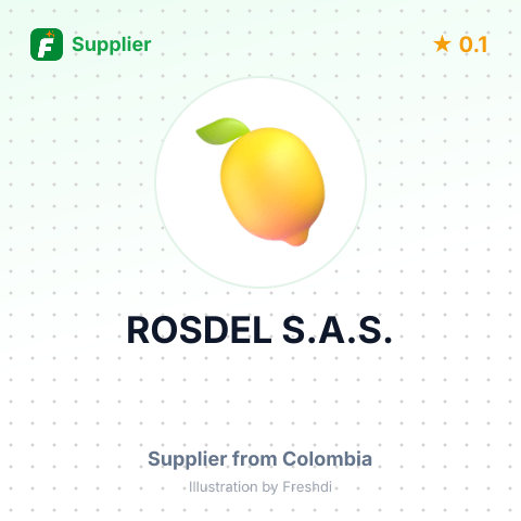 ROSDEL S.A.S. – summary card, no photo uploaded yet