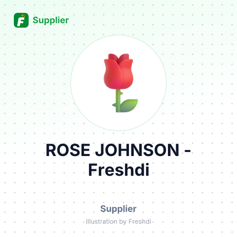 ROSE JOHNSON – summary card, no photo uploaded yet