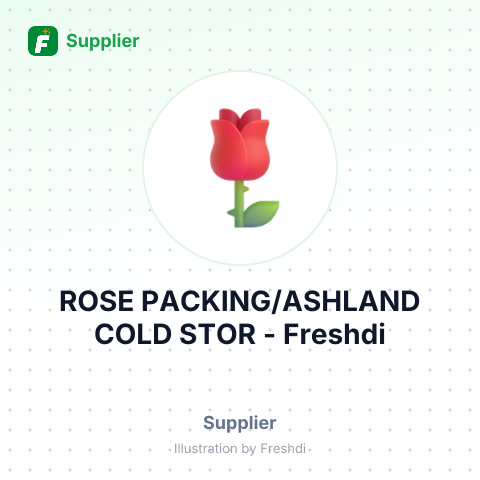 ROSE PACKING/ASHLAND COLD STOR – summary card, no photo uploaded yet