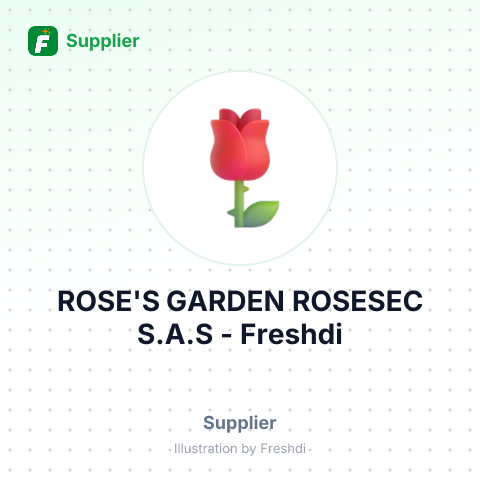 ROSE'S GARDEN ROSESEC S.A.S – summary card, no photo uploaded yet