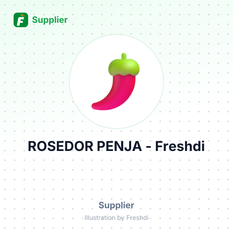 ROSEDOR PENJA – summary card, no photo uploaded yet
