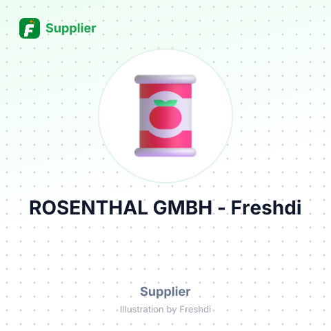 ROSENTHAL GMBH – summary card, no photo uploaded yet