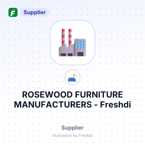 ROSEWOOD FURNITURE MANUFACTURERS – summary card, no photo uploaded yet