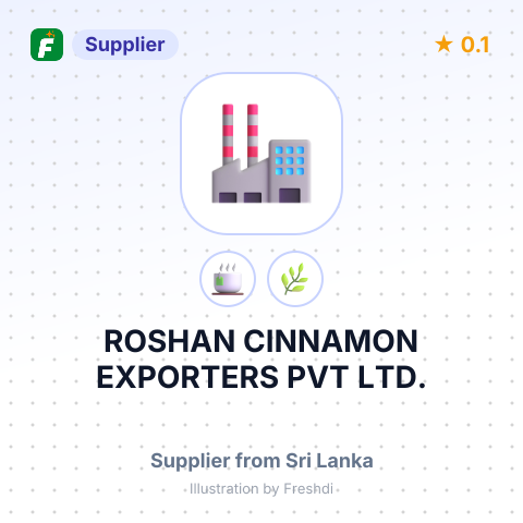 ROSHAN CINNAMON EXPORTERS PVT LTD. – summary card, no photo uploaded yet