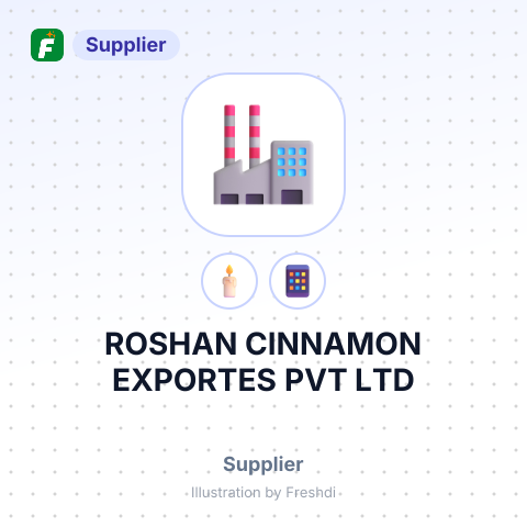ROSHAN CINNAMON EXPORTES PVT LTD – summary card, no photo uploaded yet