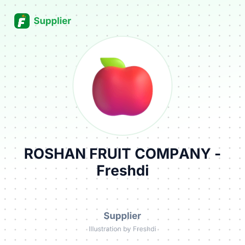 ROSHAN FRUIT COMPANY – summary card, no photo uploaded yet