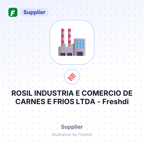 ROSIL INDUSTRIA E COMERCIO DE CARNES E FRIOS LTDA – summary card, no photo uploaded yet
